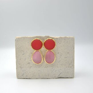 Maison Cachet Oorring Epure Fuchsia Flash