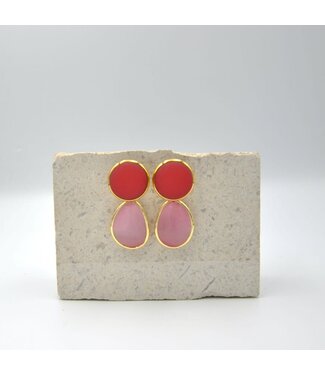 Maison Cachet Oorring Epure Fuchsia Flash