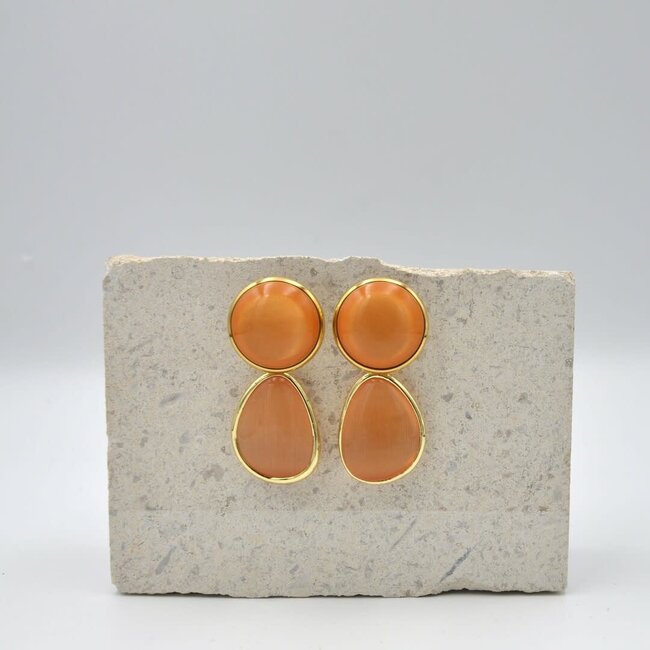 Maison Cachet Oorring Epure Orange