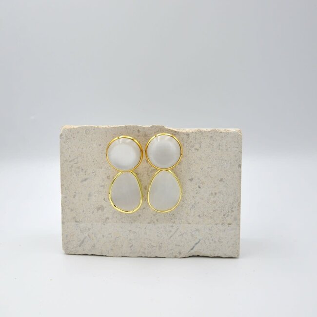 Maison Cachet Oorring Epure Blanc