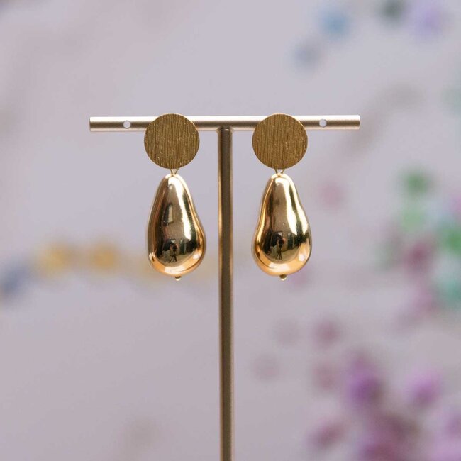 Flo Jewelry Oorring Amana Gold