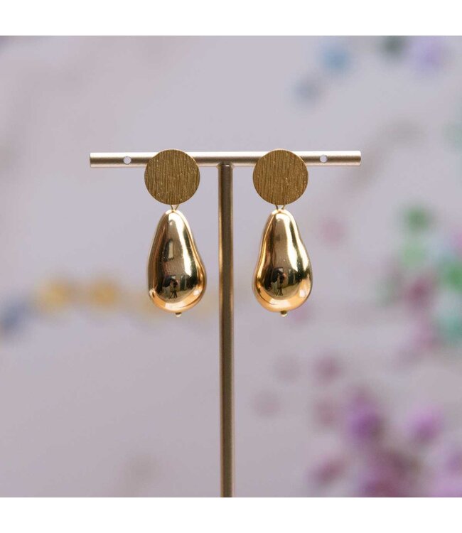 Flo Jewelry Oorring Amana Gold