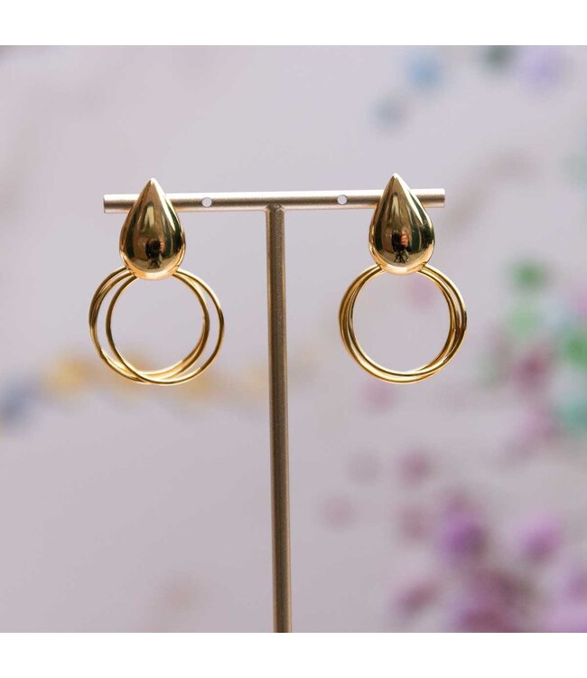 Flo Jewelry Oorring Amanda Gold