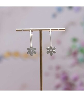 Flo Jewelry Oorring Andra Silver