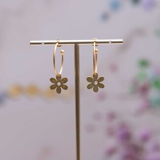Flo Jewelry Oorring Andra Gold