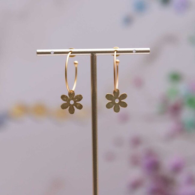 Flo Jewelry Oorring Andra Gold