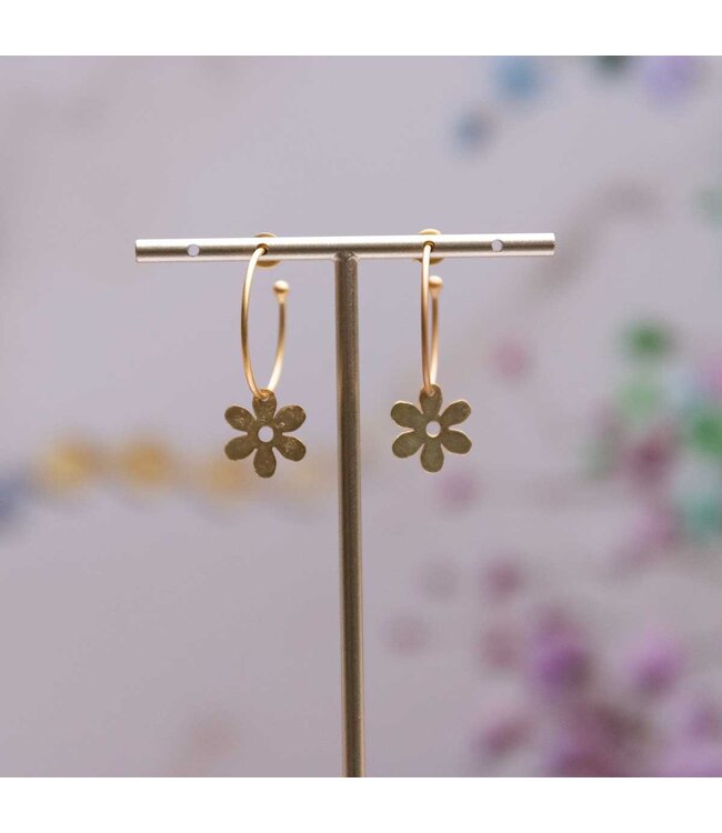 Flo Jewelry Oorring Andra Gold