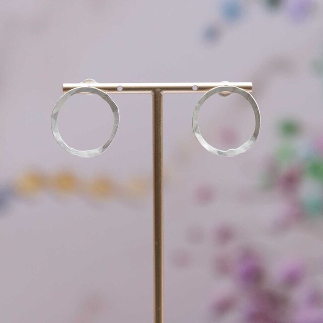 Flo Jewelry Oorring Annelien Silver