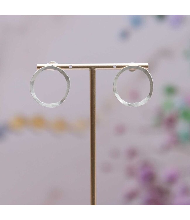 Flo Jewelry Oorring Annelien Silver