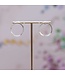 Flo Jewelry Oorring Annelien Silver