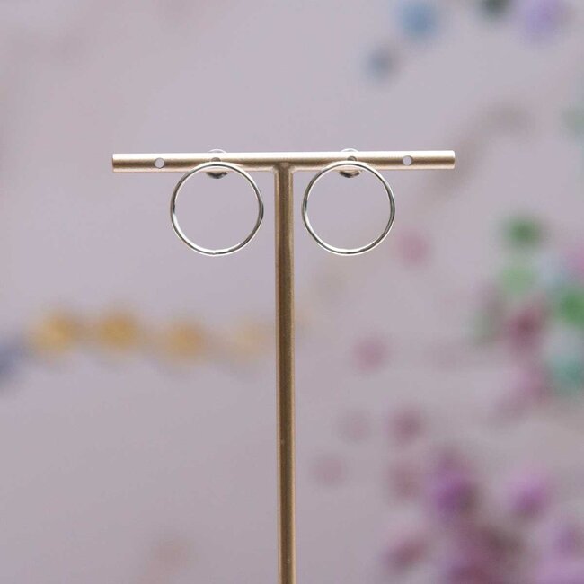 Flo Jewelry Oorring Amika Silver