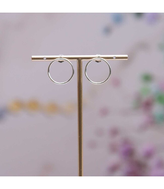 Flo Jewelry Oorring Amika Silver