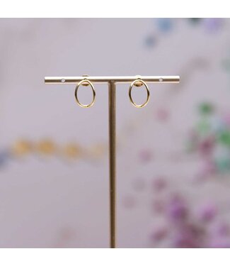 Flo Jewelry Oorring Cecile Gold