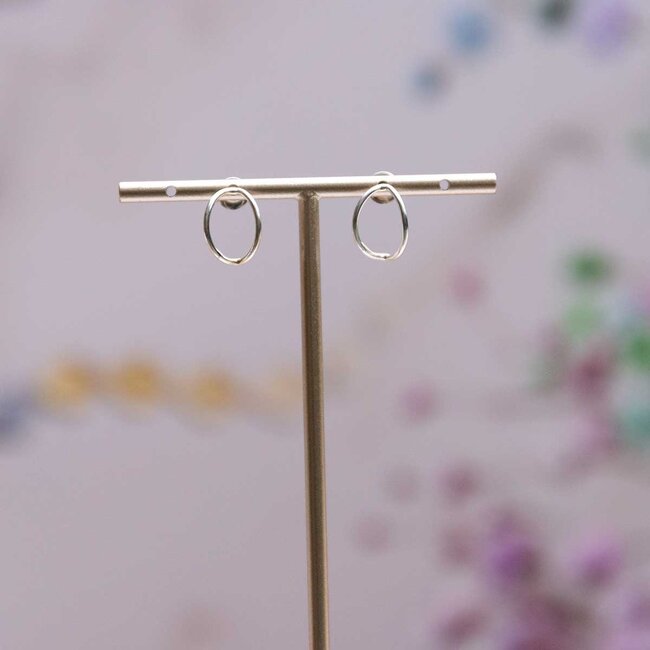 Flo Jewelry Oorring Cecile Silver