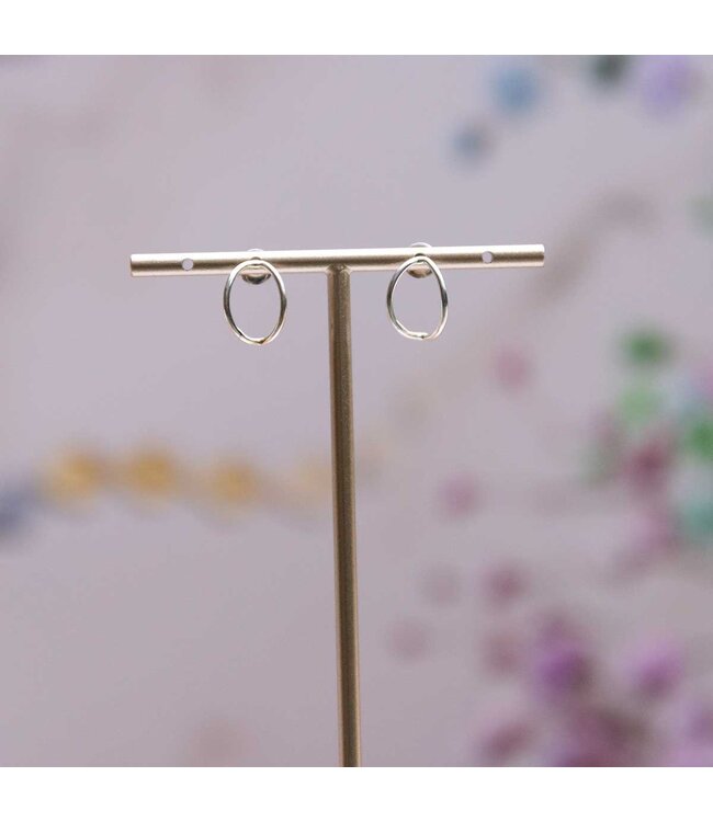 Flo Jewelry Oorring Cecile Silver