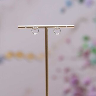 Flo Jewelry Oorring Amelia Silver