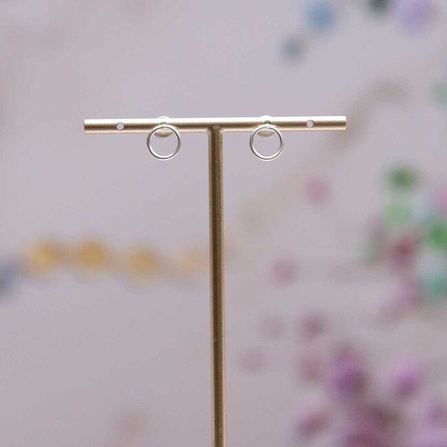 Flo Jewelry Oorring Amelia Silver