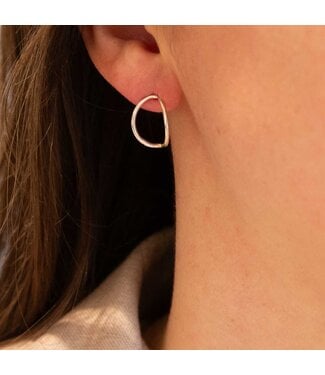 Flo Jewelry Oorring Cecile Silver