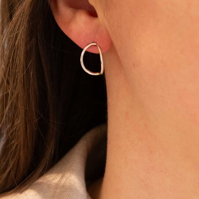 Flo Jewelry Oorring Cecile Silver