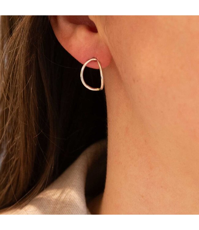 Flo Jewelry Oorring Cecile Silver