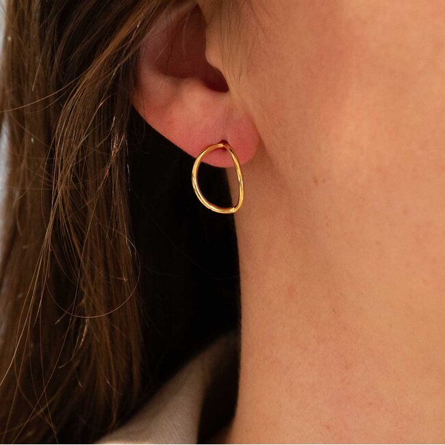 Flo Jewelry Oorring Cecile Gold