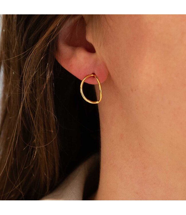 Flo Jewelry Oorring Cecile Gold