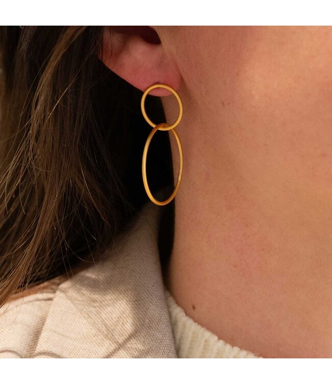 Flo Jewelry Oorring Allison Gold
