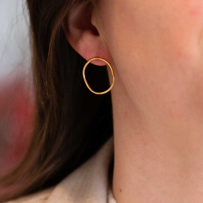 Flo Jewelry Oorring Amika Gold