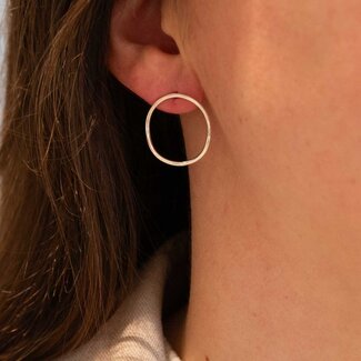 Flo Jewelry Oorring Amika Silver