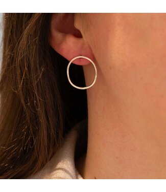 Flo Jewelry Oorring Amika Silver