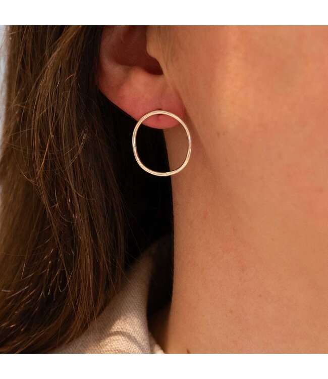 Flo Jewelry Oorring Amika Silver