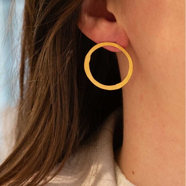 Flo Jewelry Oorring Annelien Gold