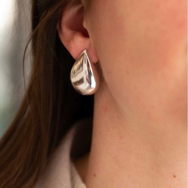 Flo Jewelry Oorring Alexandra Silver