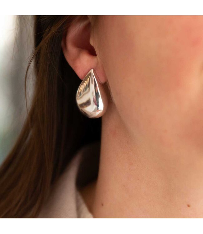 Flo Jewelry Oorring Alexandra Silver