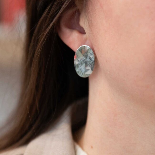 Flo Jewelry Oorring Axella Silver