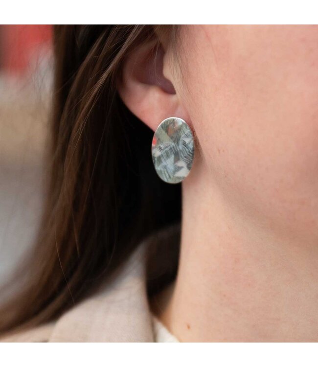 Flo Jewelry Oorring Axella Silver