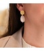 Flo Jewelry Oorring Adele Gold/Pink