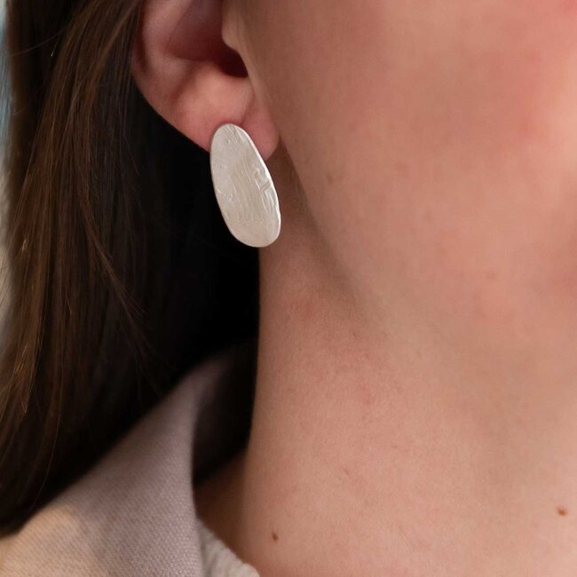 Flo Jewelry Oorring Alix Silver