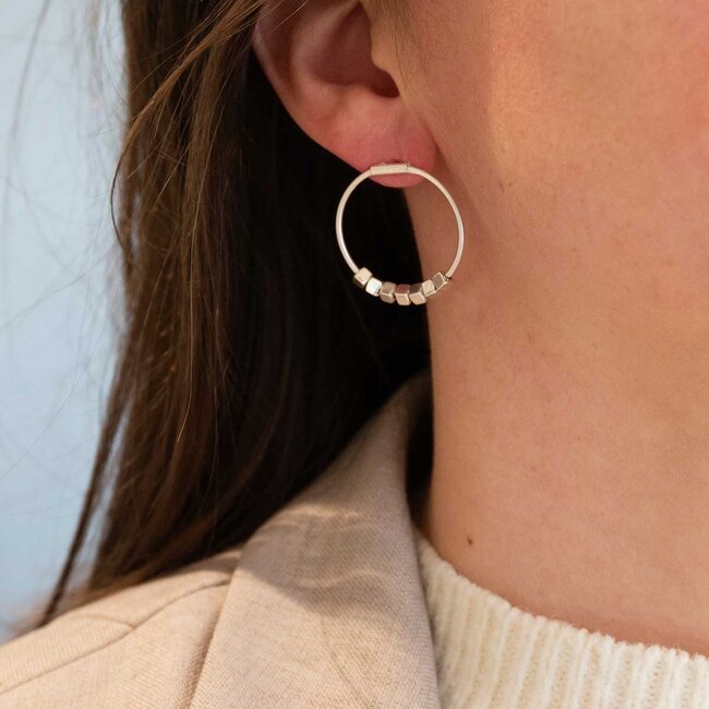 Flo Jewelry Oorring Annalou Silver