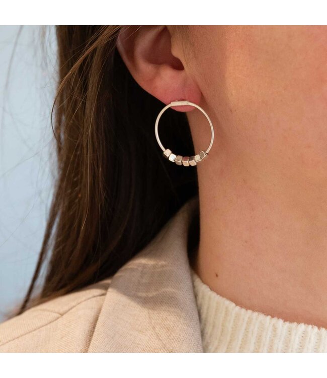 Flo Jewelry Oorring Annalou Silver