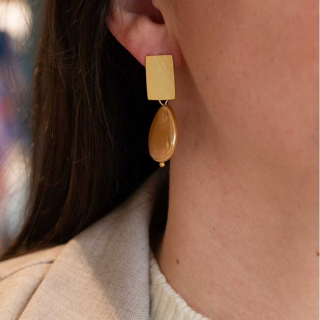 Flo Jewelry Oorring Aleandra Gold