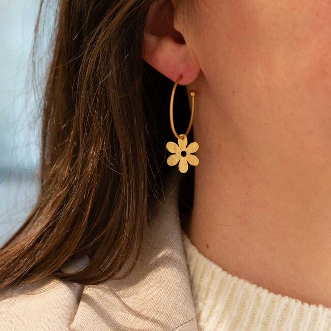 Flo Jewelry Oorring Andra Gold