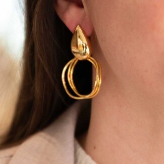 Flo Jewelry Oorring Amanda Gold