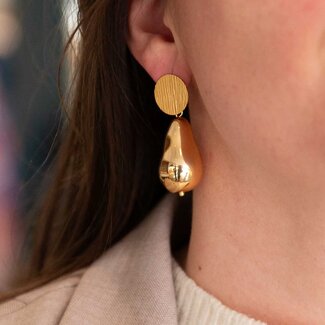 Flo Jewelry Oorring Amana Gold