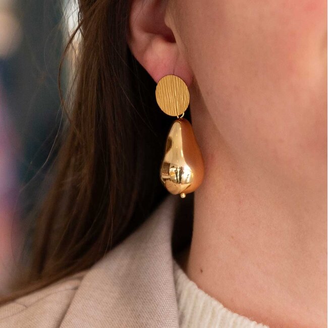 Flo Jewelry Oorring Amana Gold
