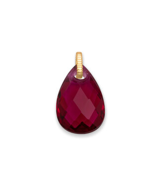 MelanO Kosmic Glass droplet Fuchsia purple