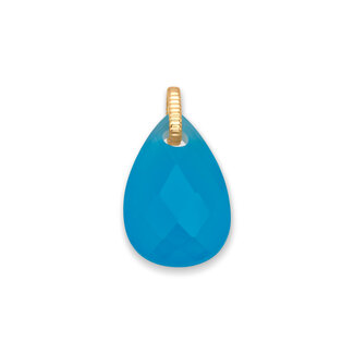 MelanO Kosmic Glass droplet Blue turq