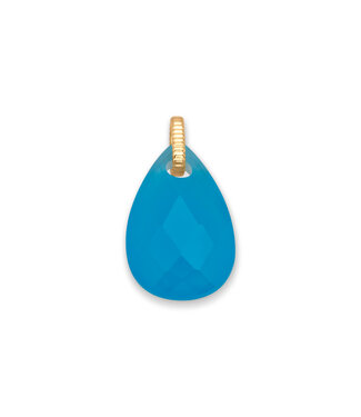 MelanO Kosmic Glass droplet Blue turq
