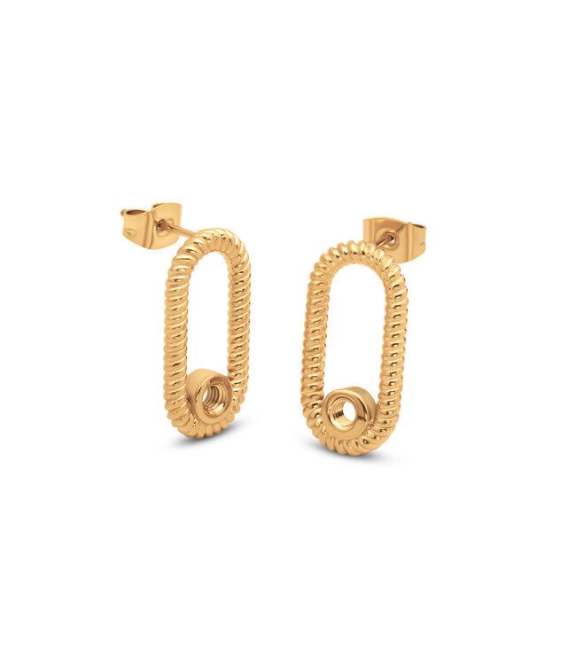 MelanO Twisted Tosca earring
