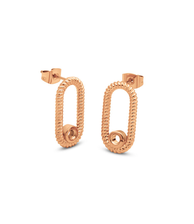 MelanO Twisted Tosca earring